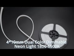 lampu neon led 0410 warna ganda
