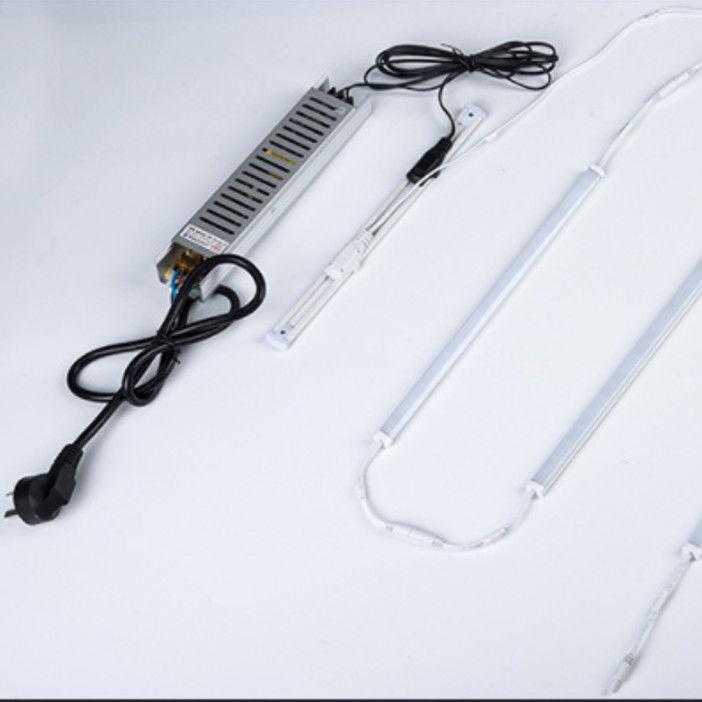 Magnet 12V 24V LED Track Light Rail Putih Abu-abu Hitam Sistem Daya Menghubungkan Adaptor Lampu