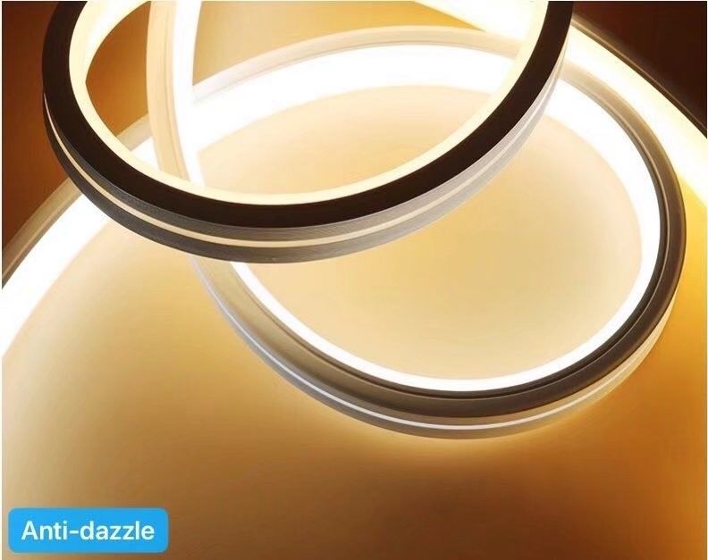 lampu neon led tidak ada spoting light indoor decor 24V 12V silicone flexibel strip light