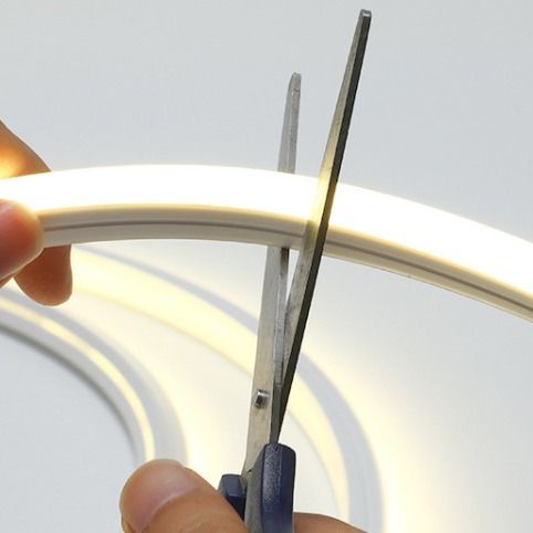 Unit Potong Pendek DC 12V LED Neon Strip Light 9W 6X12MM Lampu Neon LED Fleksibel Silikon Murni