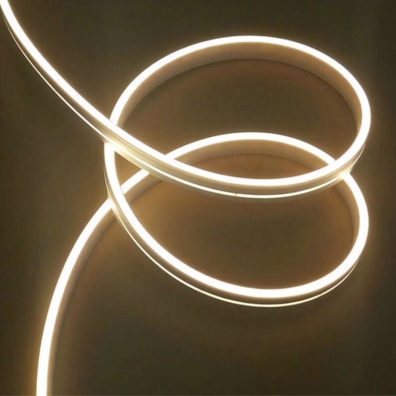 Adjustable Glare Free 6MM 12MM Tabung Lampu Neon LED yang Dapat Ditekuk Untuk Dekorasi Interior