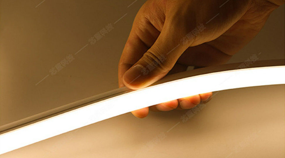 Neon Rope Light Flex Tube sisi atas lampu tikungan 24V silikon fleksibel dipimpin tali neon