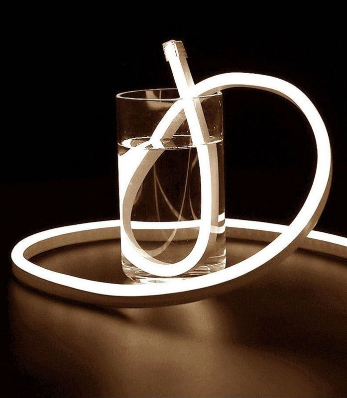 Neon Rope Light Flex Tube sisi atas lampu tikungan 24V silikon fleksibel dipimpin tali neon