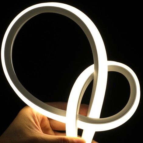 6x12mm Ditekuk LED Neon Strip Light 6000k 50mm Ukuran Potong Untuk Dekorasi Rumah