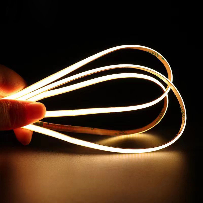 Ultra 4mm COB LED Strip 480leds/M 4000k 8W Dekorasi Dalam Ruangan