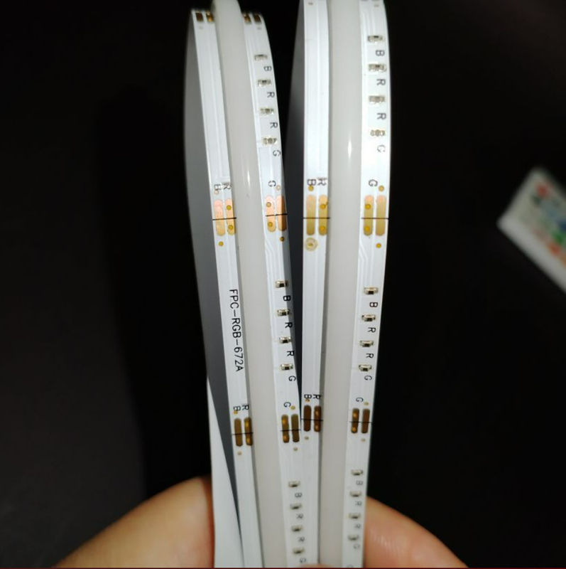 RGBW Strip Light COB DC 24V Kepadatan Tinggi 14.4W 4000K Dekorasi Dalam Ruangan