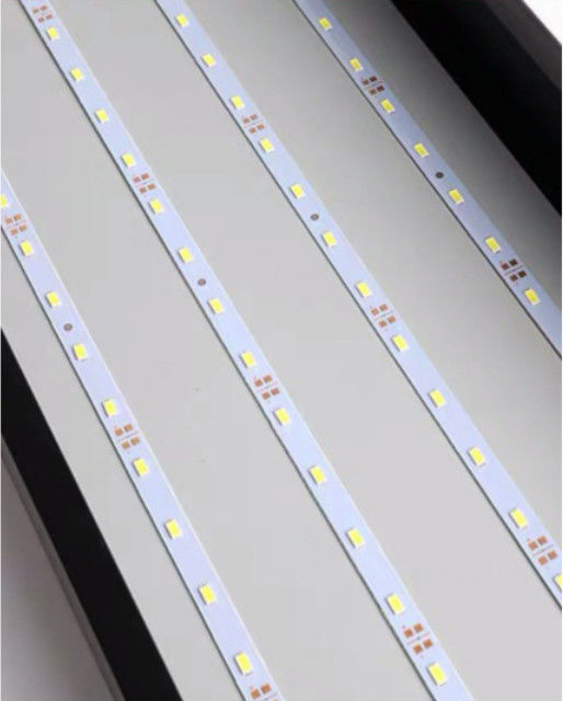 Kamar Tidur LED Linear Lampu Gantung Linear Pendant Lighting Dekorasi Dalam Ruangan Hitam 3000K 5000K 35W