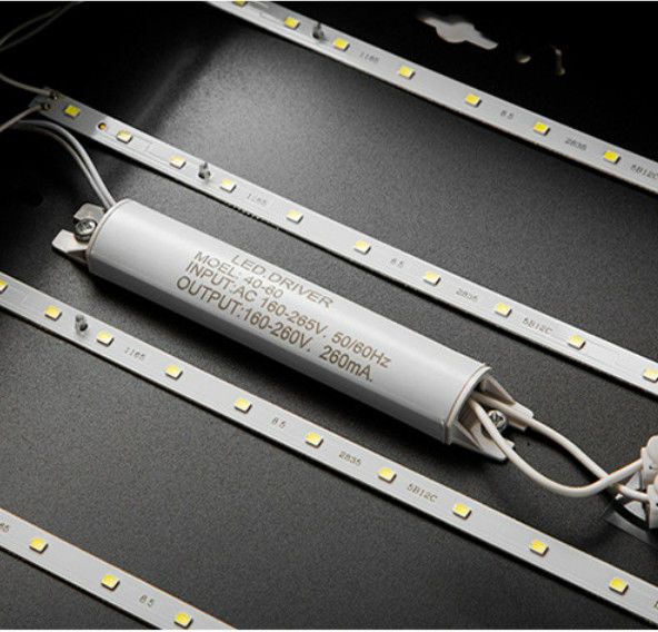 Kamar Tidur LED Linear Lampu Gantung Linear Pendant Lighting Dekorasi Dalam Ruangan Hitam 3000K 5000K 35W