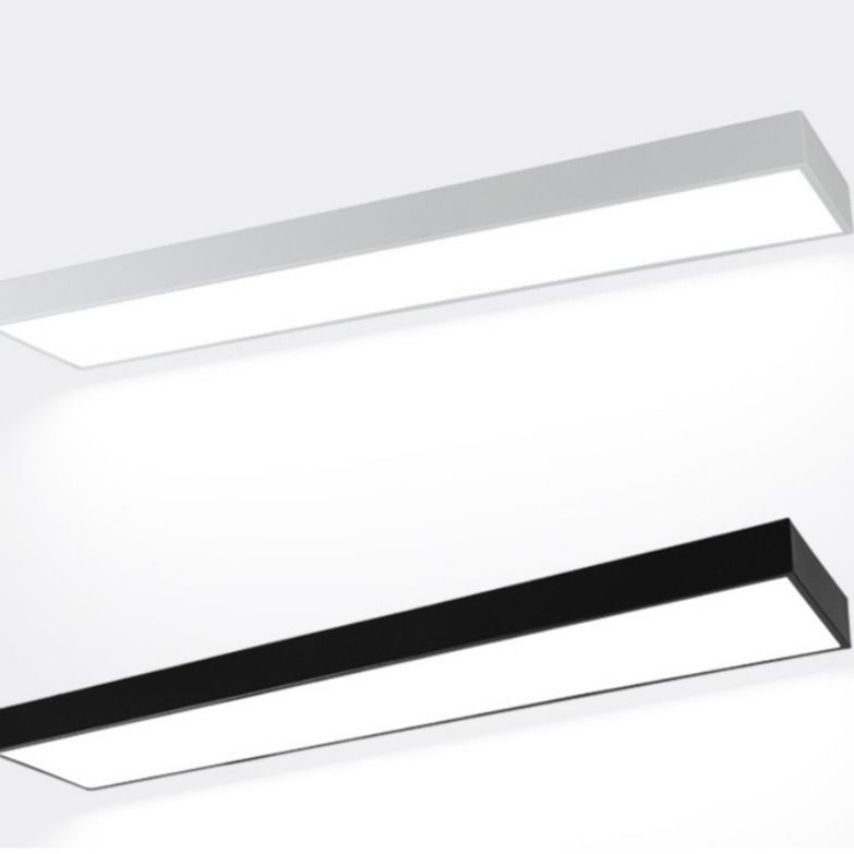 220V Industrial Linear Pendant Lighting Dual Color Dimmer 0-10V Thyristor Untuk Dekorasi Rumah