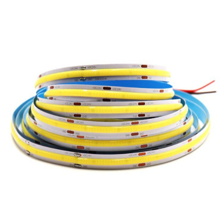 24v 12v 5v 8W 10W LED warna ganda COB Light Rgbcw Rgbw Rgb Silicone Addressable
