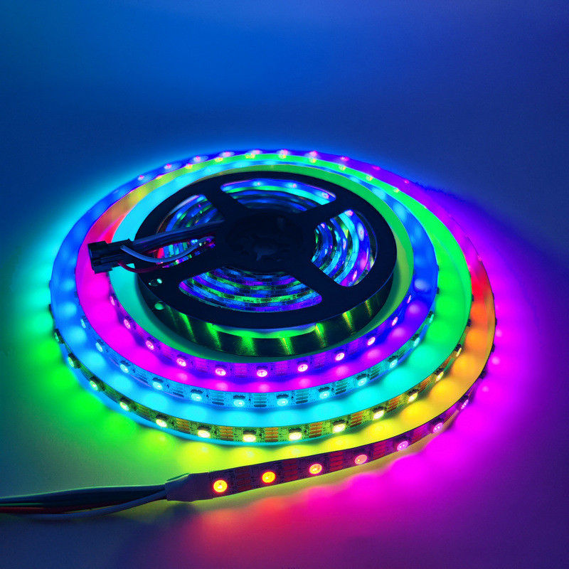 12V Tabung Led Fleksibel Strip SMD 5050 RGB Multi Warna 300 LED