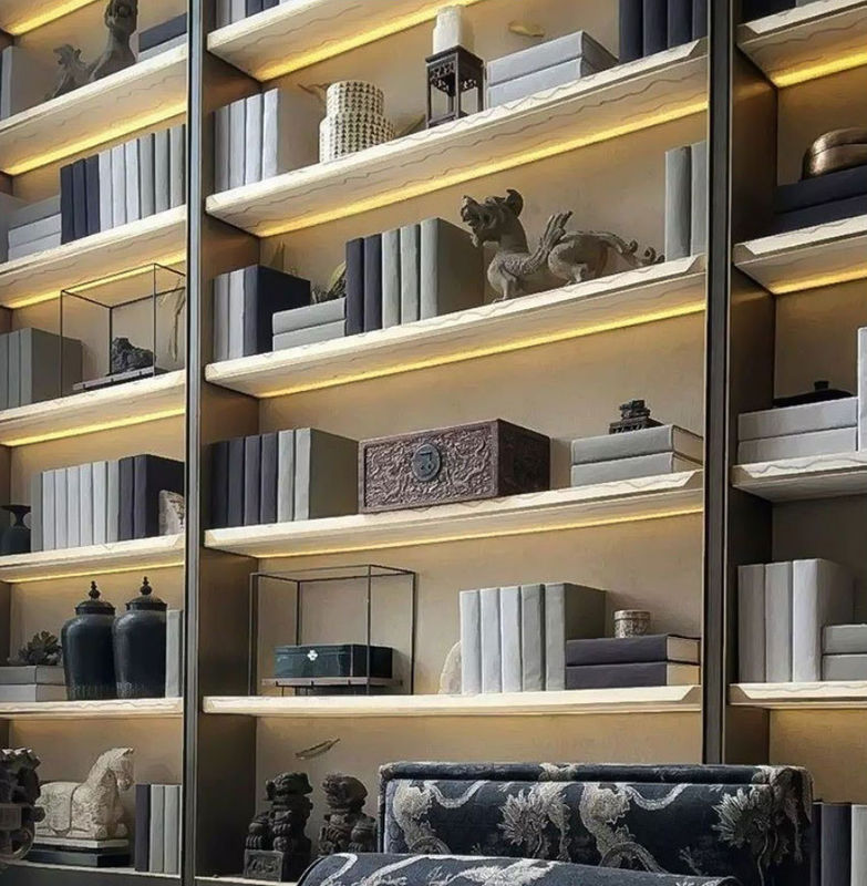 5W 8W 10W 12W 14.4W Under Shelf LED Lighting V Type Untuk Rak Dapur