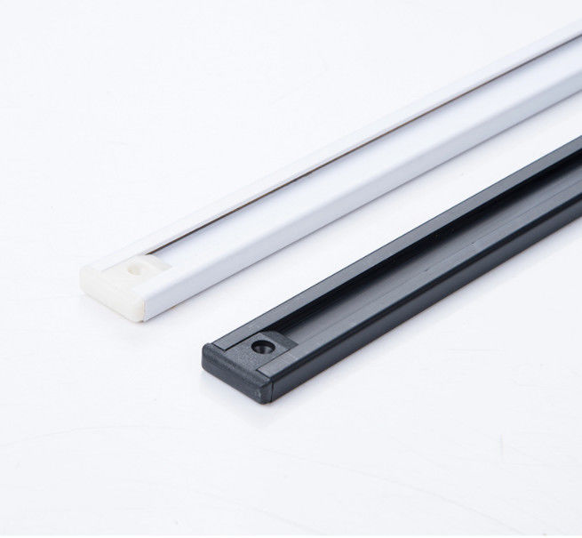 Warna Hitam 24V LED Track Light Rail Rope Light Track
