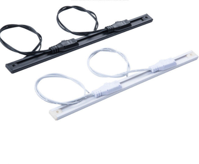 2 Kabel LED Track Light Rail Warna Hitam 24V 12V LED Power Track
