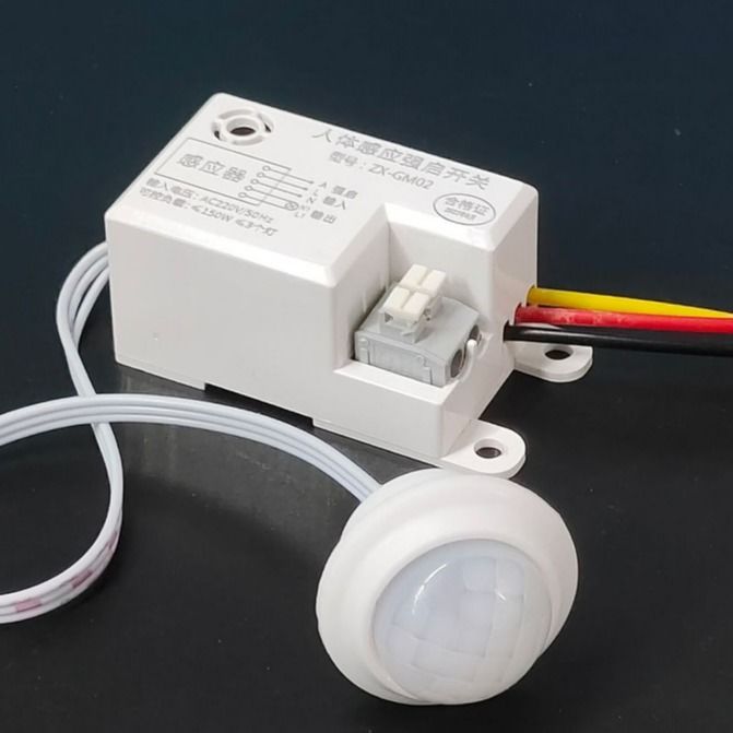 CE ROHS LED Sensor Aksesori Modul Sensor Gerakan PIR 12V / 24V Sensor Gerakan PCB Untuk Lampu Kabinet LED