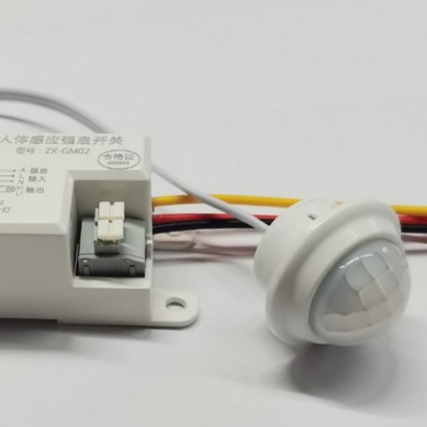 Aksesori Sensor LED IP20 PIR Sensor Switch PIR Sensor Eksternal 12V Sensor Gerak Untuk Lampu Kabinet Led