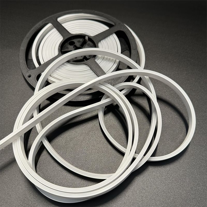 Warna ganda 24V 12V Dimmiable fleksibel silikon led strip indoor/outdoor tabung silikon