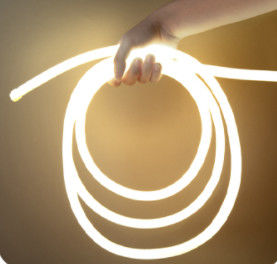 Lampu Strip Fleksibel Neon 360 Derajat DIY LED Silicone Round Tube Light 24V 12W IP67