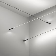 2500lm Skyline Linear Light COB LED Jenis Pencahayaan Dalam Ruangan Garansi 3 Tahun