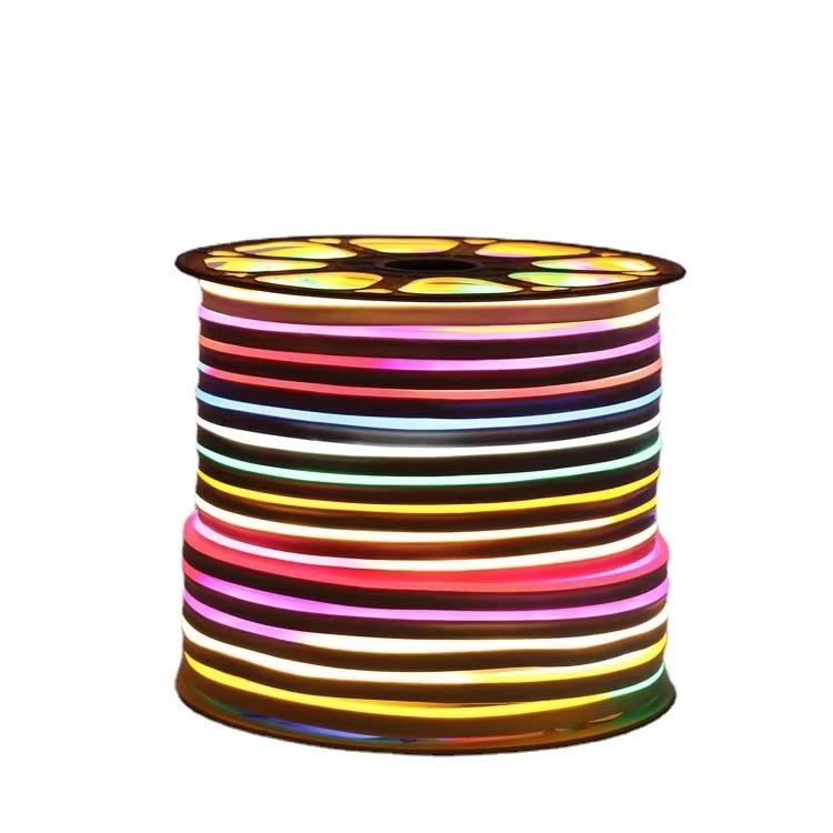 240LEDs/M LED Neon Tabung Fleksibel 14.4W/M Tabung Silikon Untuk Dekorasi