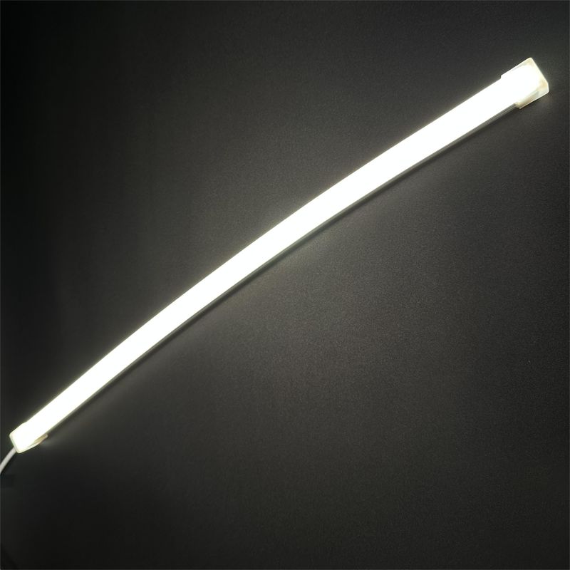 LED Silicone Neon Strip Light 12W 24v 3000K 4000K Dekorasi Luar Ruangan Dalam Ruangan
